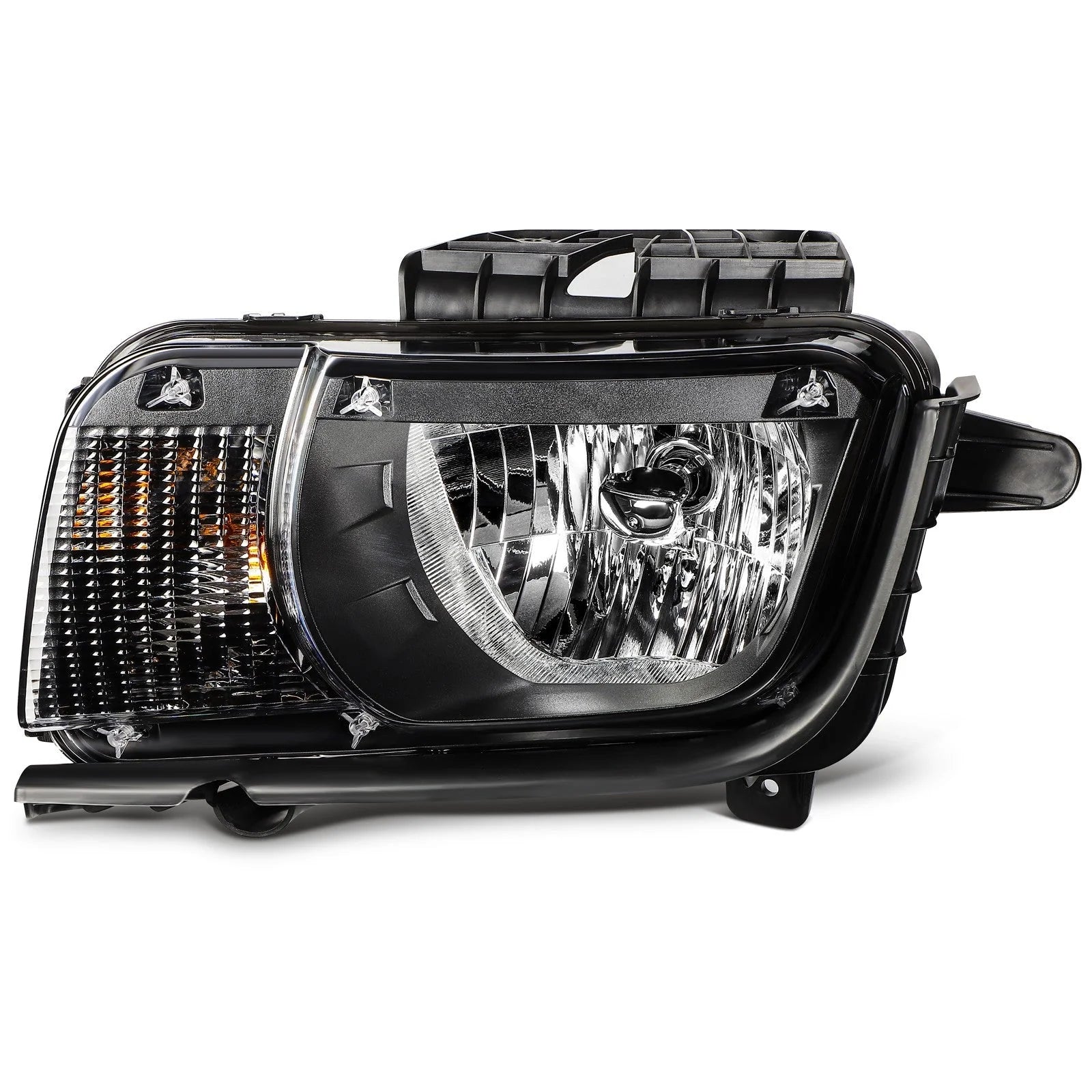 For 2010 2011-2013 Chevy Camaro Black Housing Headlight Assembly Left Side 6B93BC-57 [6]