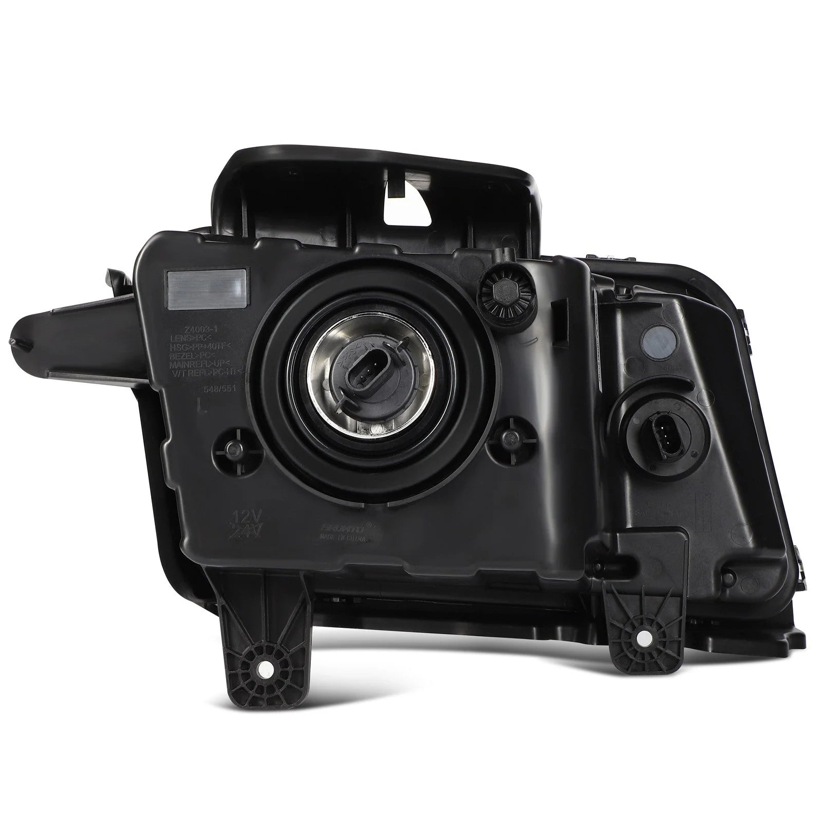 For 2010 2011-2013 Chevy Camaro Black Housing Headlight Assembly Left Side 6B93BC-57 [9]