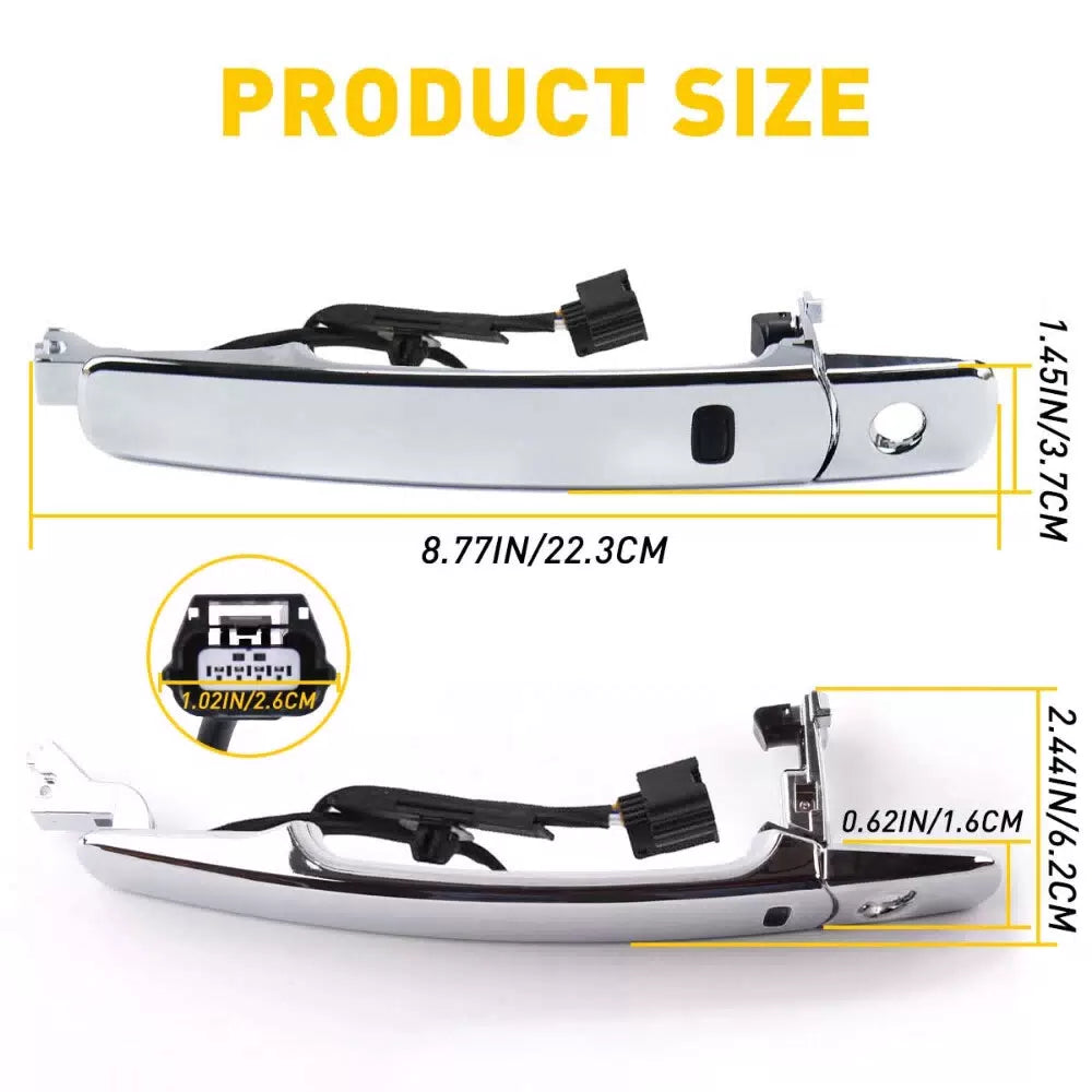 For 2010-2013 Nissan Rogue Door Handle Front Left Driver Side LH 80640-CZ31B EOA 6B93BC-57 [5]