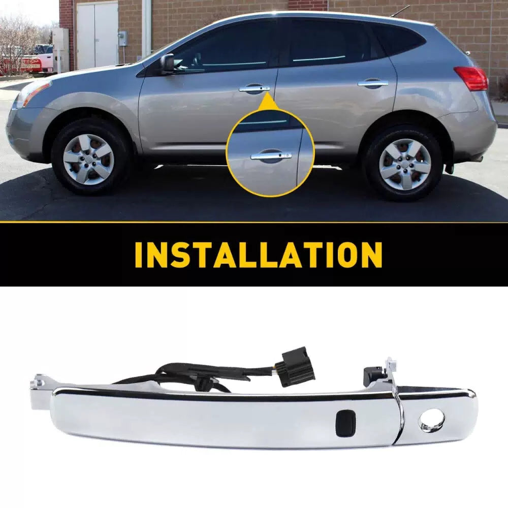 For 2010-2013 Nissan Rogue Door Handle Front Left Driver Side LH 80640-CZ31B EOA 6B93BC-57 [6]