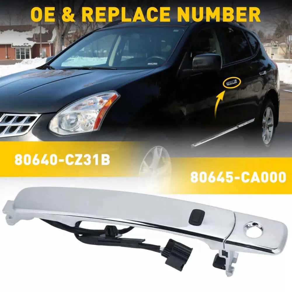 For 2010-2013 Nissan Rogue Door Handle Front Left Driver Side LH 80640-CZ31B EOA 6B93BC-57 [7]
