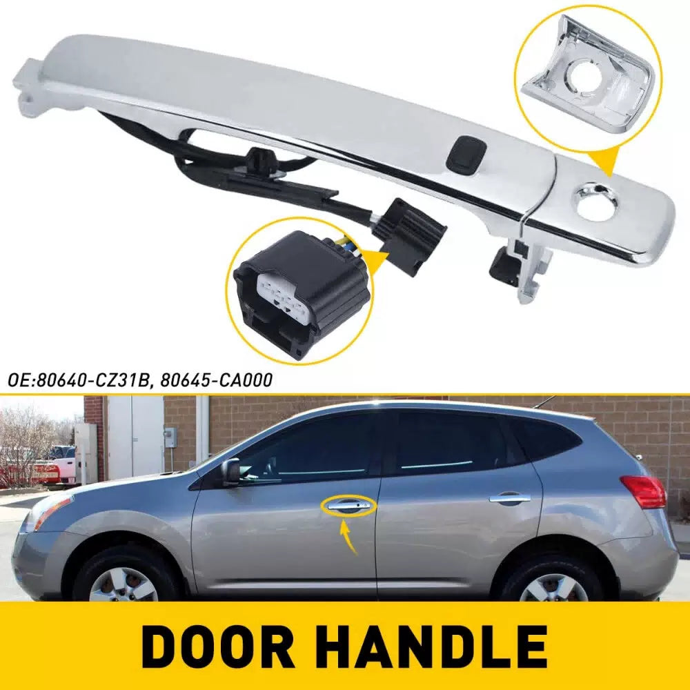 For 2010-2013 Nissan Rogue Door Handle Front Left Driver Side LH 80640-CZ31B EOA 6B93BC-57 [9]