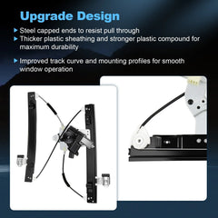 For 2010-2015 Chevy Cruze w/ Express Up&Down Front Left Window Regulator & Motor KOEEP [4]