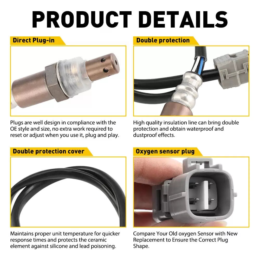 For 2010-2015 Toyota Prius Lexus 11-2014 CT200h 1.8L Downsream Sensor Oxygen US 6B93BC-57 [6]