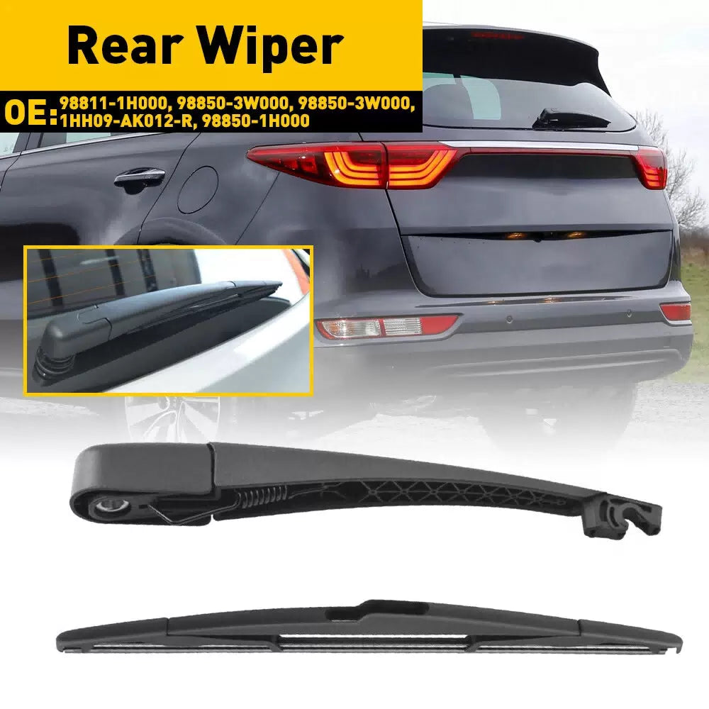 For 2010 - 2017 Hyundai Tucson Rear Window Windshield Wiper Arm With Blade Set A 6B93BC-57 [1]