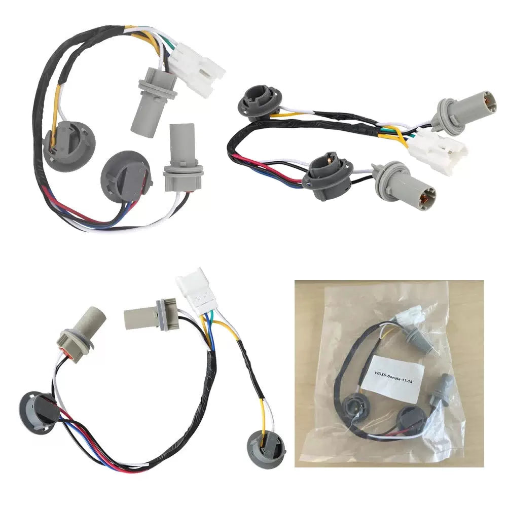 For 2011-2014 Hyundai Sonata Rear Taillight Lamp Socket & Wiring Harness USA EOA 6B93BC-57 [1]