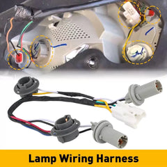 For 2011-2014 Hyundai Sonata Rear Taillight Lamp Socket & Wiring Harness USA EOA 6B93BC-57 [2]