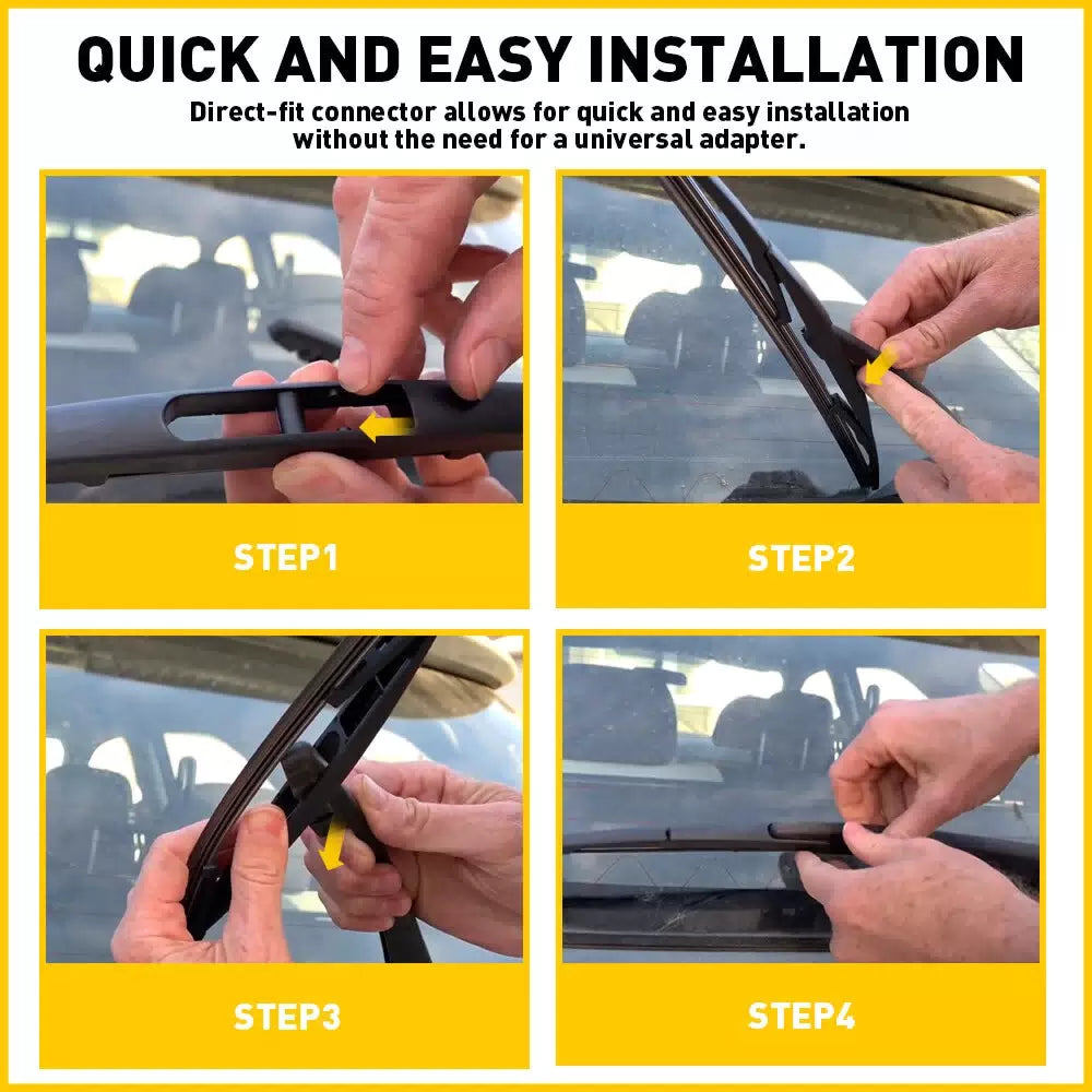 For 2012-14 Chevrolet Captiva Sport Rear Windshield Back Wiper Arm Blade Set EOA 6B93BC-57 [8]