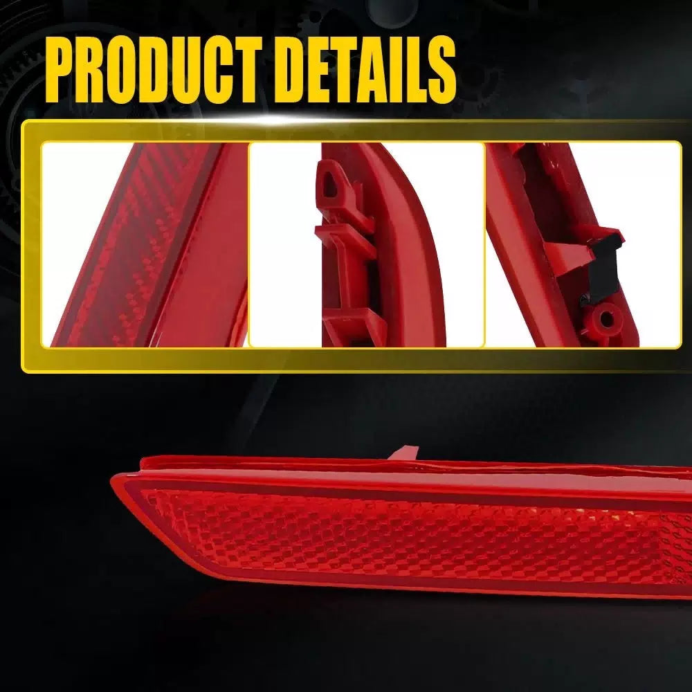 For 2012 2013 2014 CR-V Bumper Reflector Rear Right Red Plastic HO1185103 EOA 6B93BC-57 [6]