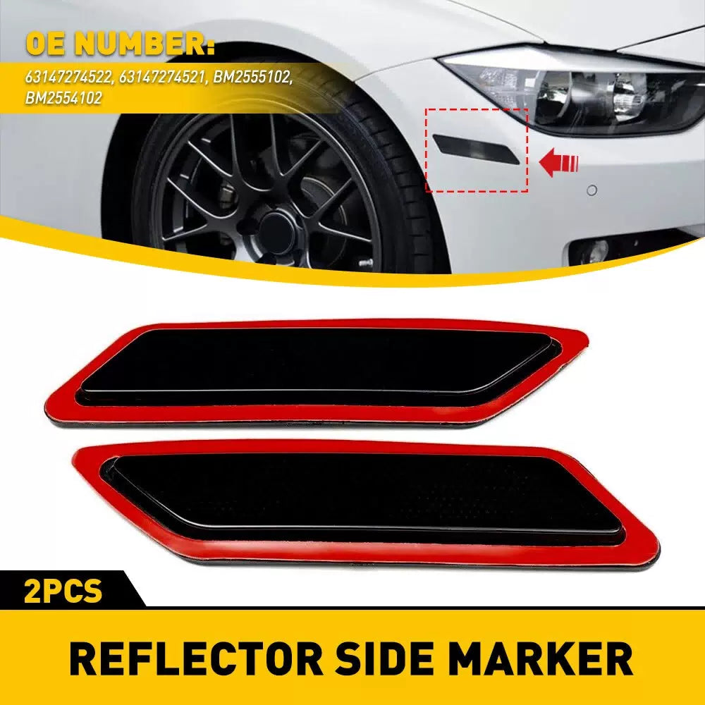 For 2012-2015 BMW 320i 328i 328d 335i Front Smoke Marker Side Bumper Reflector 6B93BC-57 [10]