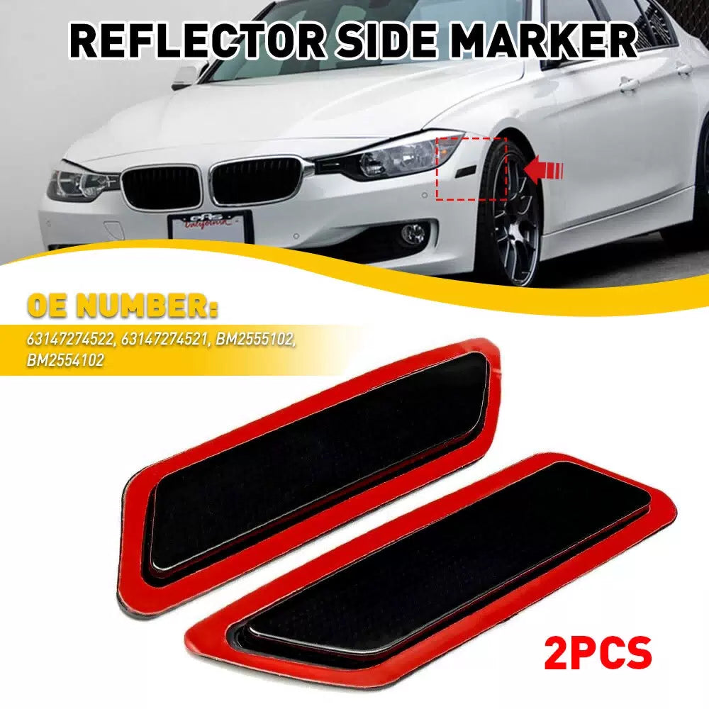 For 2012-2015 BMW 320i 328i 328d 335i Front Smoke Marker Side Bumper Reflector 6B93BC-57 [11]