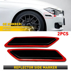 For 2012-2015 BMW 320i 328i 328d 335i Front Smoke Marker Side Bumper Reflector 6B93BC-57 [1]
