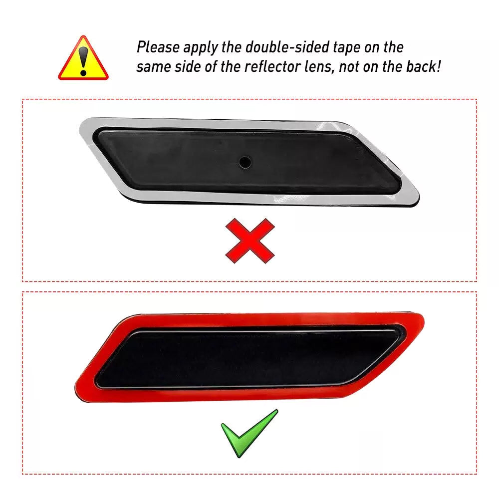 For 2012-2015 BMW 320i 328i 328d 335i Front Smoke Marker Side Bumper Reflector 6B93BC-57 [5]