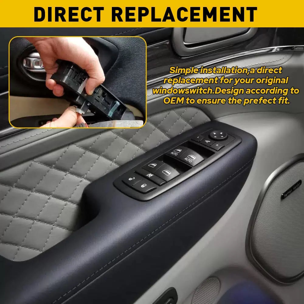 For 2012-2016 Chrysler Town Country Grand Caravan Window Driver Switch 3 Pins 6B93BC-57 [4]
