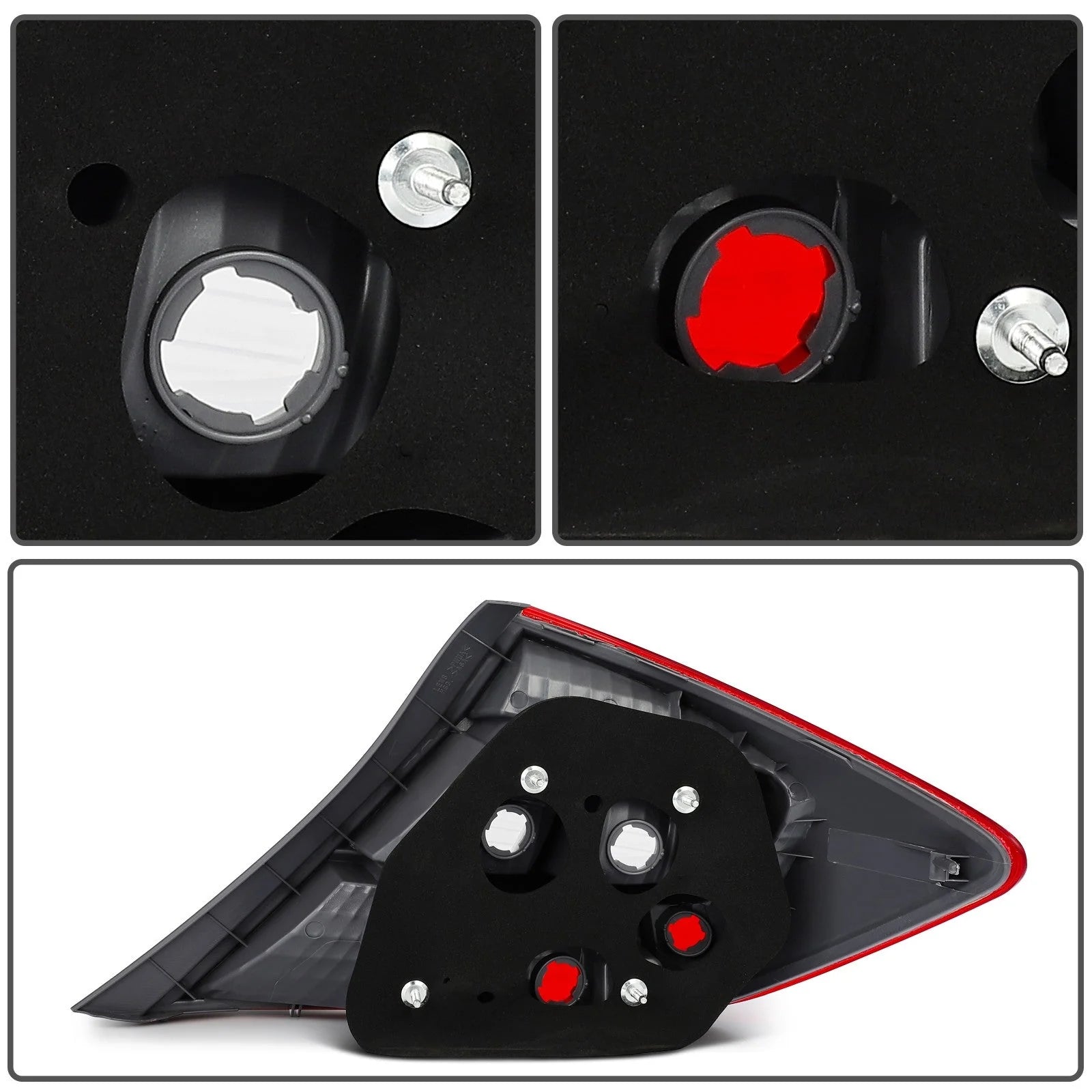 For 2012 Honda Civic Sedan 4-Door 2.4L 1.8L Tail Light Assembly Driver Side 6B93BC-57 [7]