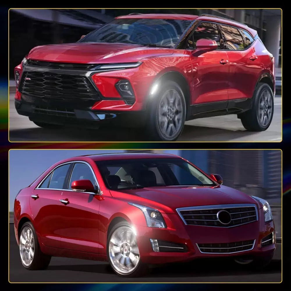 For 2013 2014 Cadillac ATS & 2017-2024 XT5 Smoke Front Bumper Side Marker Lights 6B93BC-57 [10]