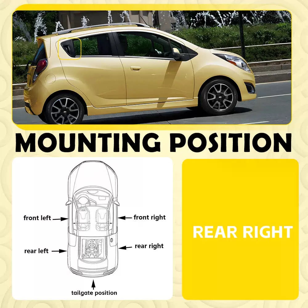 For 2013-2016 Chevy Spark Door Handle Exterior Outside Rear Right Passenger EOA 6B93BC-57 [4]