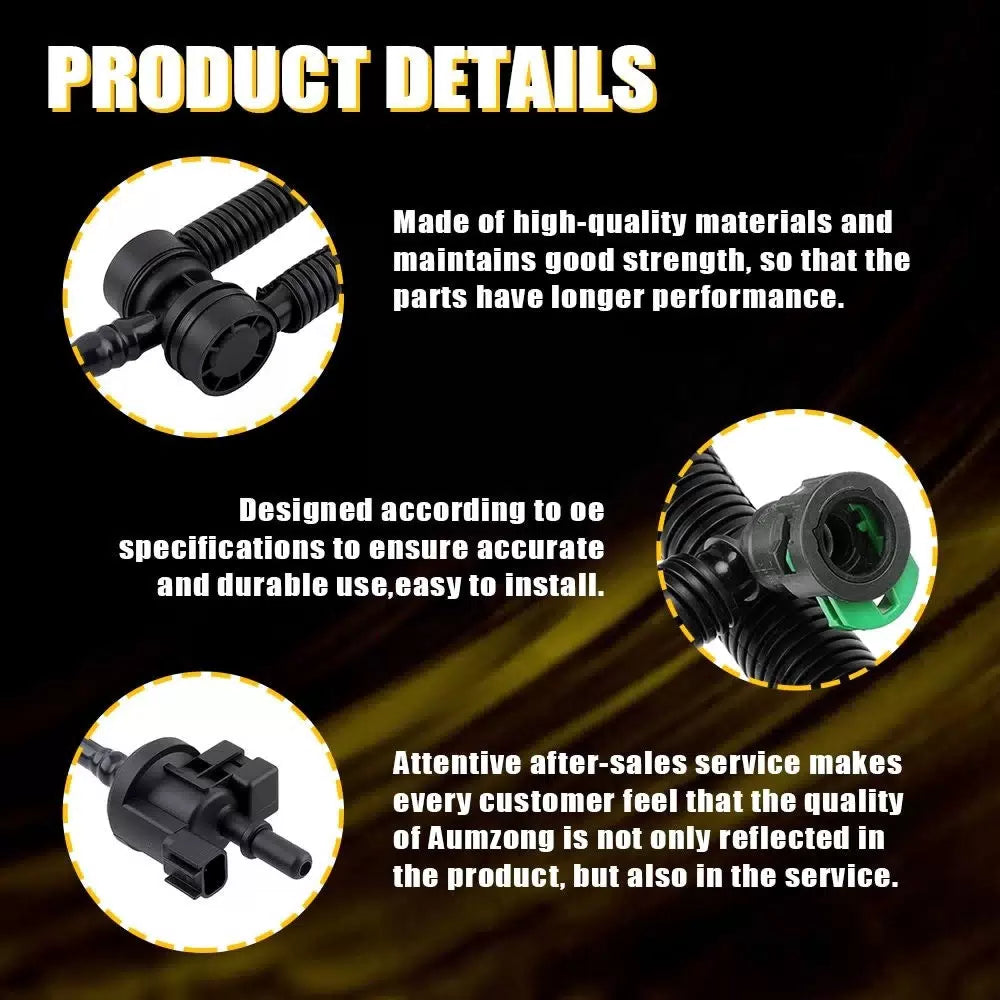 For 2013-2016 Ford Fusion Lincoln MKZ 2.0L Vapor Canister Purge Valve Solenoid A 6B93BC-57 [8]