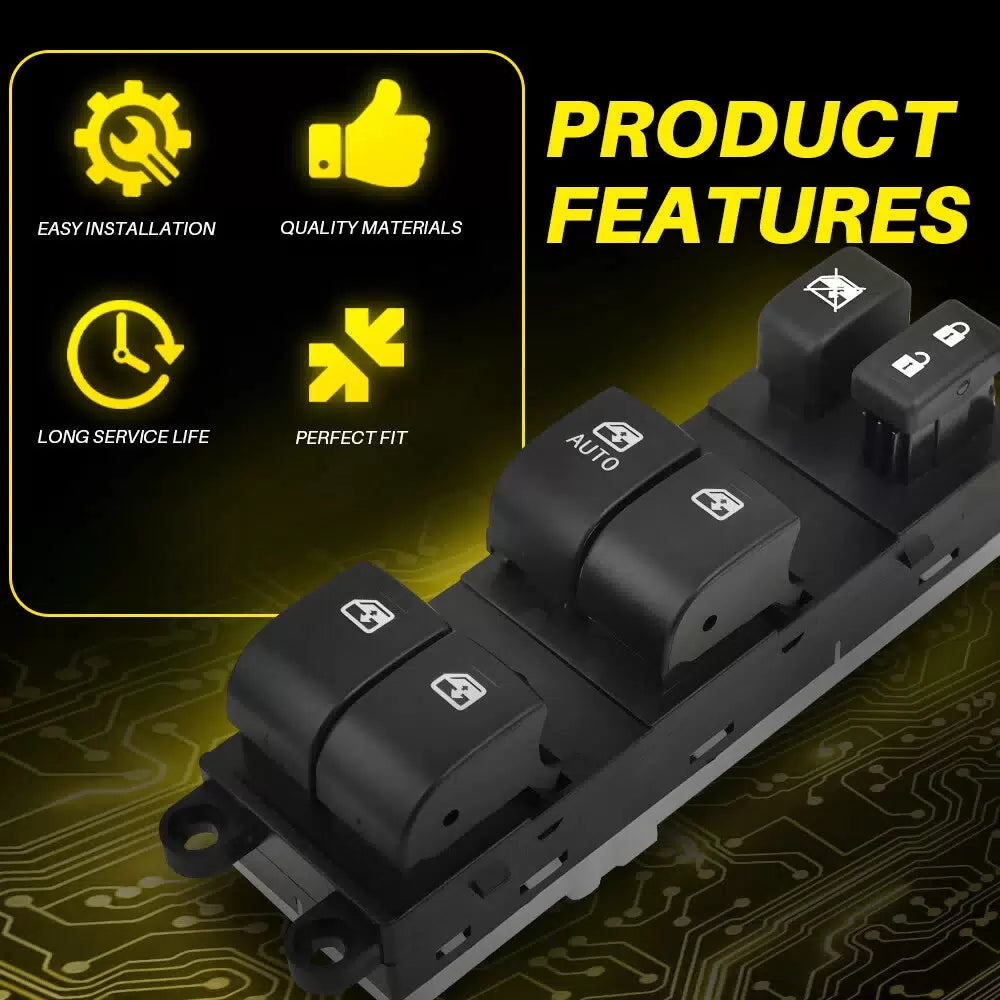 For 2013-2017 Subaru Legacy Outback Master Power Window Control Switch Driver EA 6B93BC-57 [9]