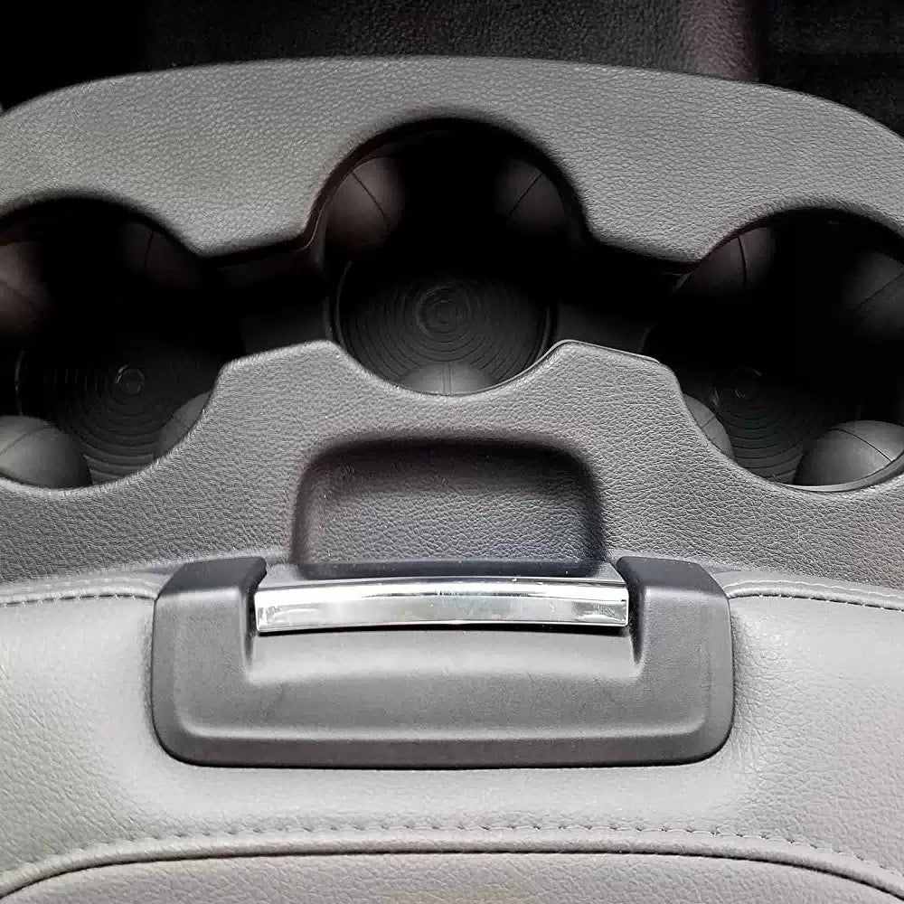 For 2013-2018 Dodge Ram 1500 2500 Leather Center Console Lid Armrest Cover Gray 6B93BC-57 [10]