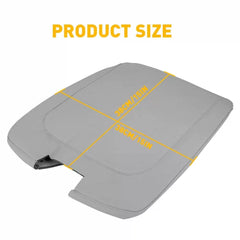 For 2013-2018 Dodge Ram 1500 2500 Leather Center Console Lid Armrest Cover Gray 6B93BC-57 [2]
