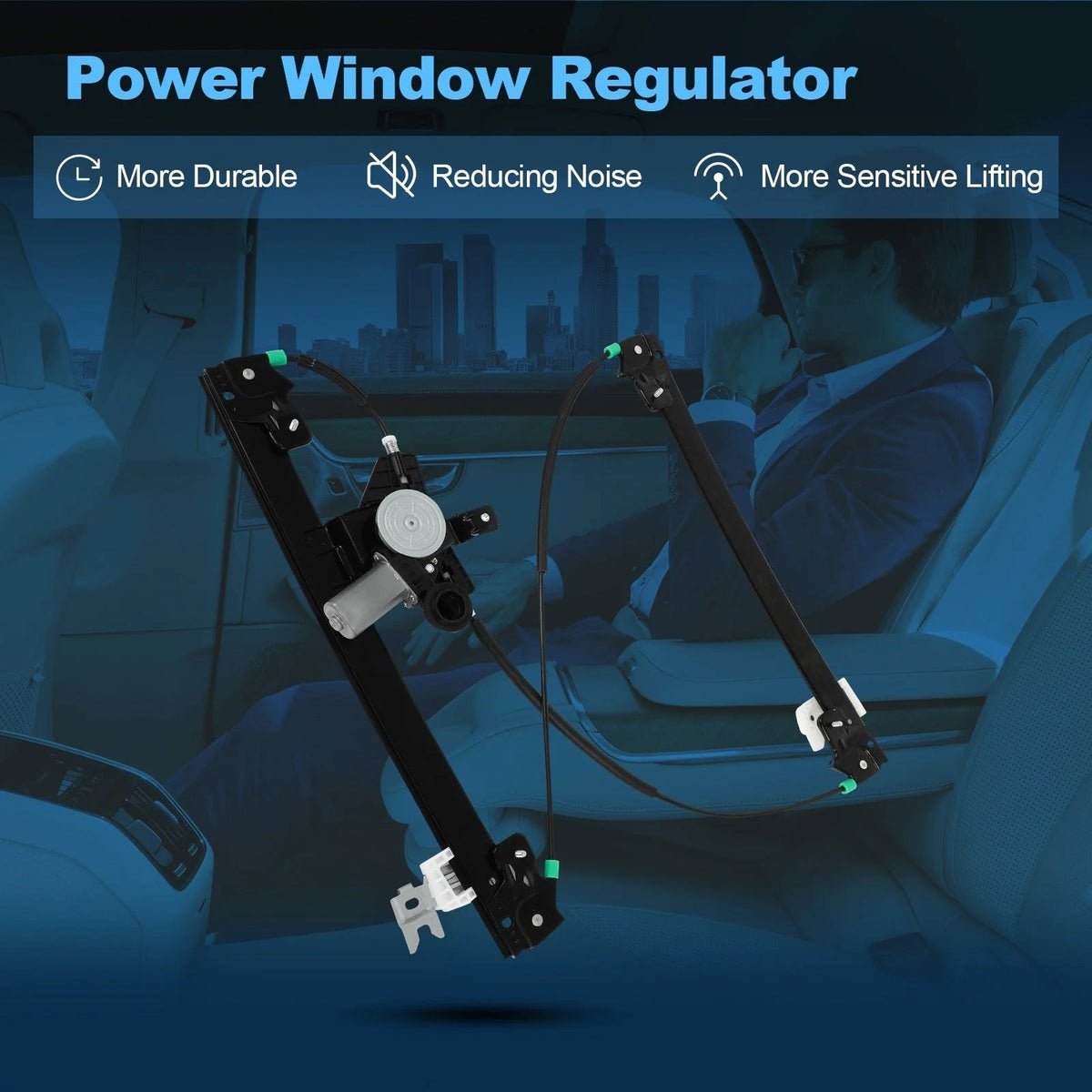 For 2013-2021 Nissan Pathfinder Front Driver Left LH Window Regulator with Motor KOEEP [1]