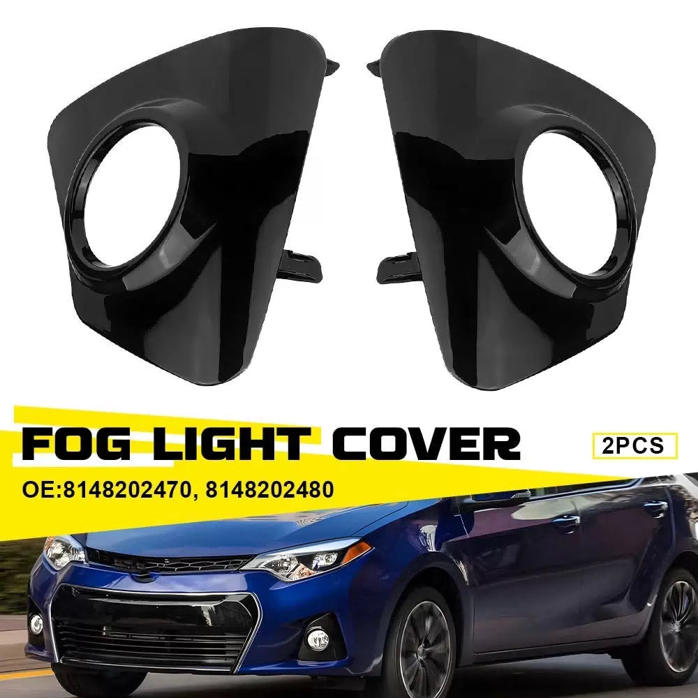 For 2014-2016 Toyota Corolla S Front Bumper Fog Light Lamp Cover Bezel Trim EOA 6B93BC-57 [1]