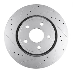 For 2014-2017 Jeep Grand Cherokee 3.0L Front Brake Rotors Discs + Ceramic Pads KOEEP [2]