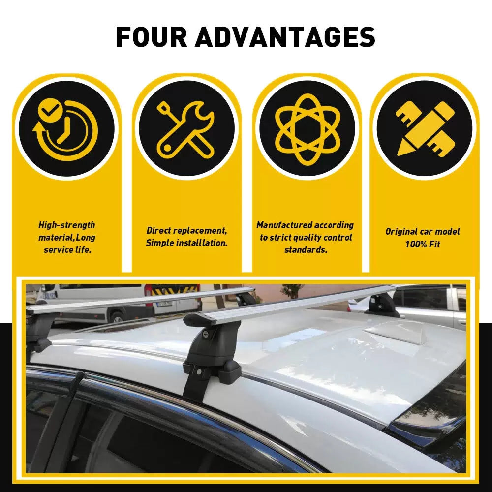 For 2014-2017 Toyota Corolla Sedan 2PCS Roof Drip Trim Molding Left & Right Side 6B93BC-57 [5]