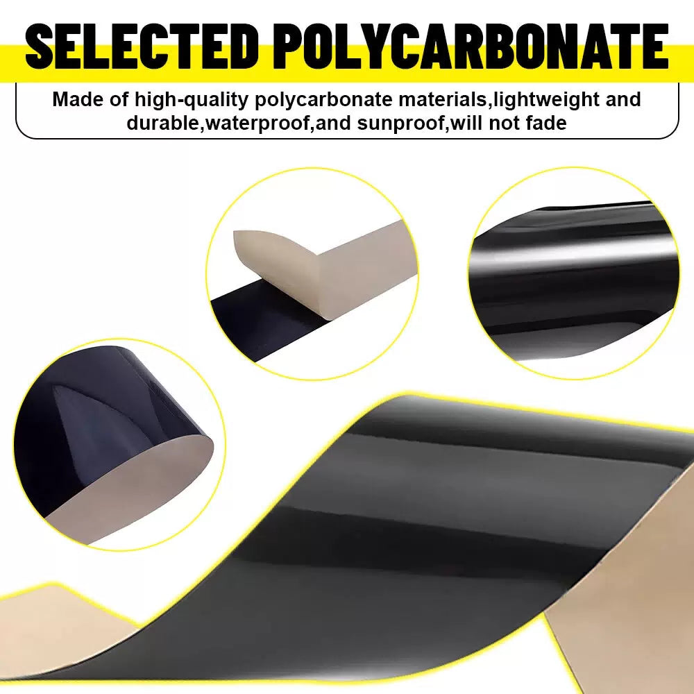 For 2014-2018 Chevy Silverado GMC Sierra Pillar Post Door Trim Cover Black 4pcs 6B93BC-57 [7]
