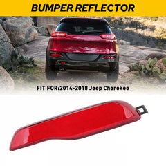 For 2014-2018 Jeep Cherokee Right Rear Passenger Side Bumper Reflector Red Lens 6B93BC-57 [1]