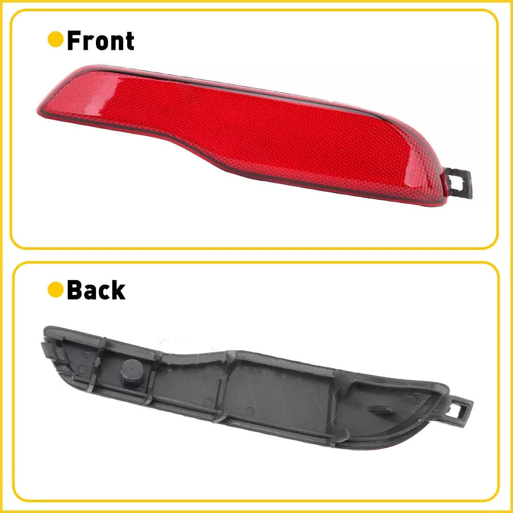 For 2014-2018 Jeep Cherokee Right Rear Passenger Side Bumper Reflector Red Lens 6B93BC-57 [3]
