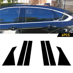 For 2014-2020 Body Impala Chevrolet Pillar Posts Window Trim Door Black 6Pcs/Set 6B93BC-57 [3]