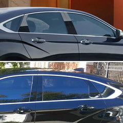 For 2014-2020 Body Impala Chevrolet Pillar Posts Window Trim Door Black 6Pcs/Set 6B93BC-57 [4]
