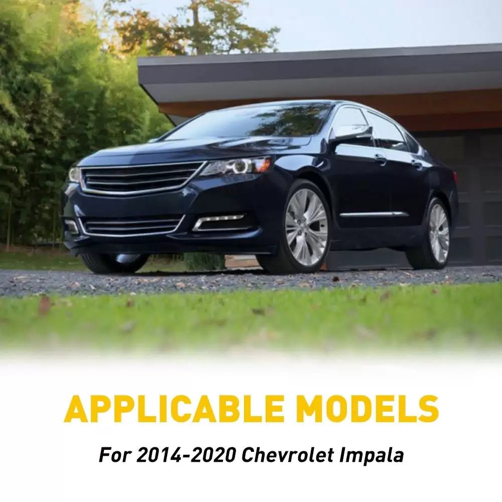 For 2014-2020 Body Impala Chevrolet Pillar Posts Window Trim Door Black 6Pcs/Set 6B93BC-57 [5]