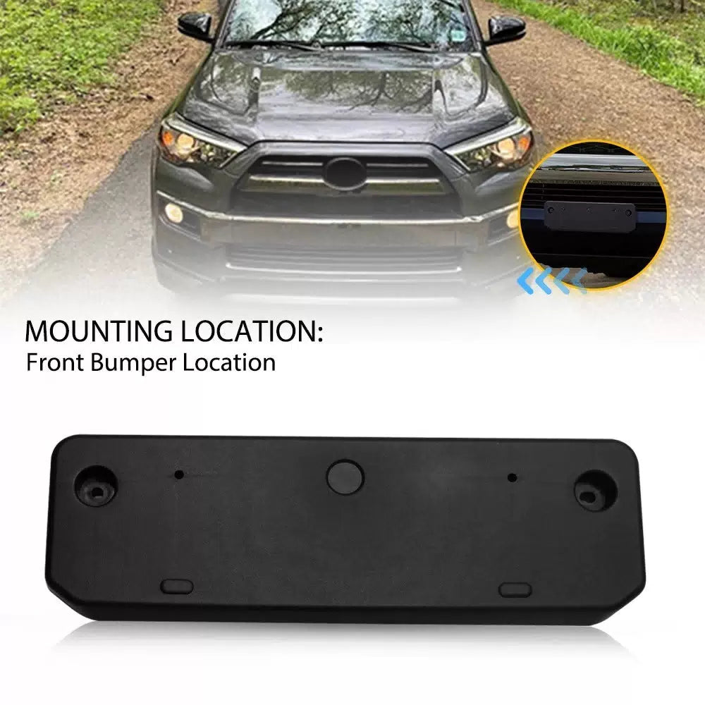 For 2014-2023 Toyota 4Runner Front License Plate Holder Frame Mounting Bracket A 6B93BC-57 [1]
