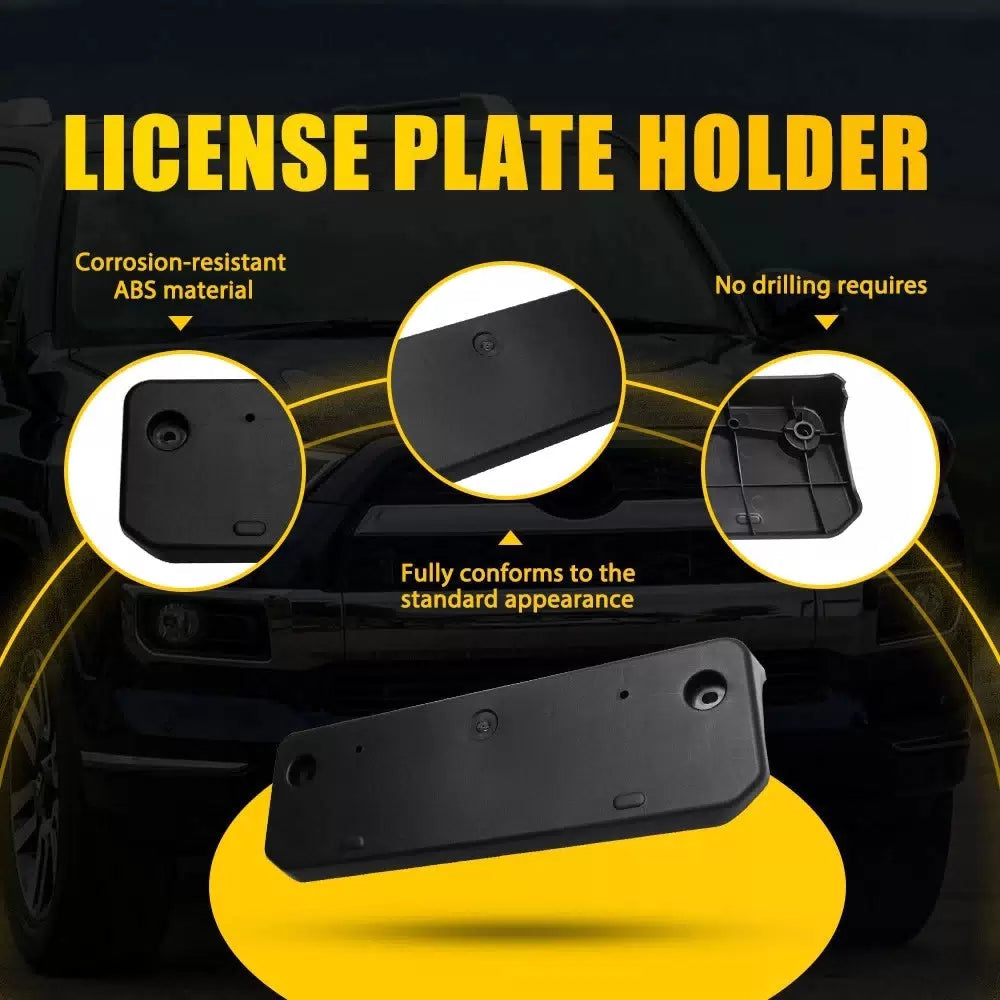 For 2014-2023 Toyota 4Runner Front License Plate Holder Frame Mounting Bracket A 6B93BC-57 [7]