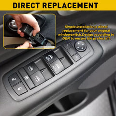 For 2014 Jeep 2015-2019 Cherokee Driver Door Master Power Window Control Switch 6B93BC-57 [3]