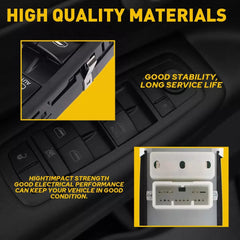 For 2014 Jeep 2015-2019 Cherokee Driver Door Master Power Window Control Switch 6B93BC-57 [4]