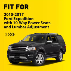 For 2015 16 2017 Ford Expedition Driver Left Seat Cover Bezel Trim Panel Black A 6B93BC-57 [3]
