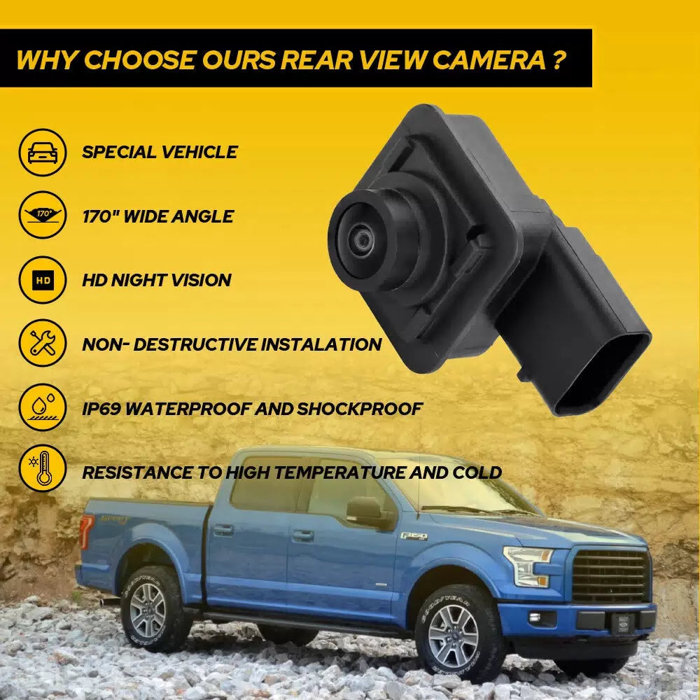For 2015 16 2017 Ford F150 HD Rear Backup Reverse Camera OE:FL3Z-19G490-D US EOA 6B93BC-57 [10]