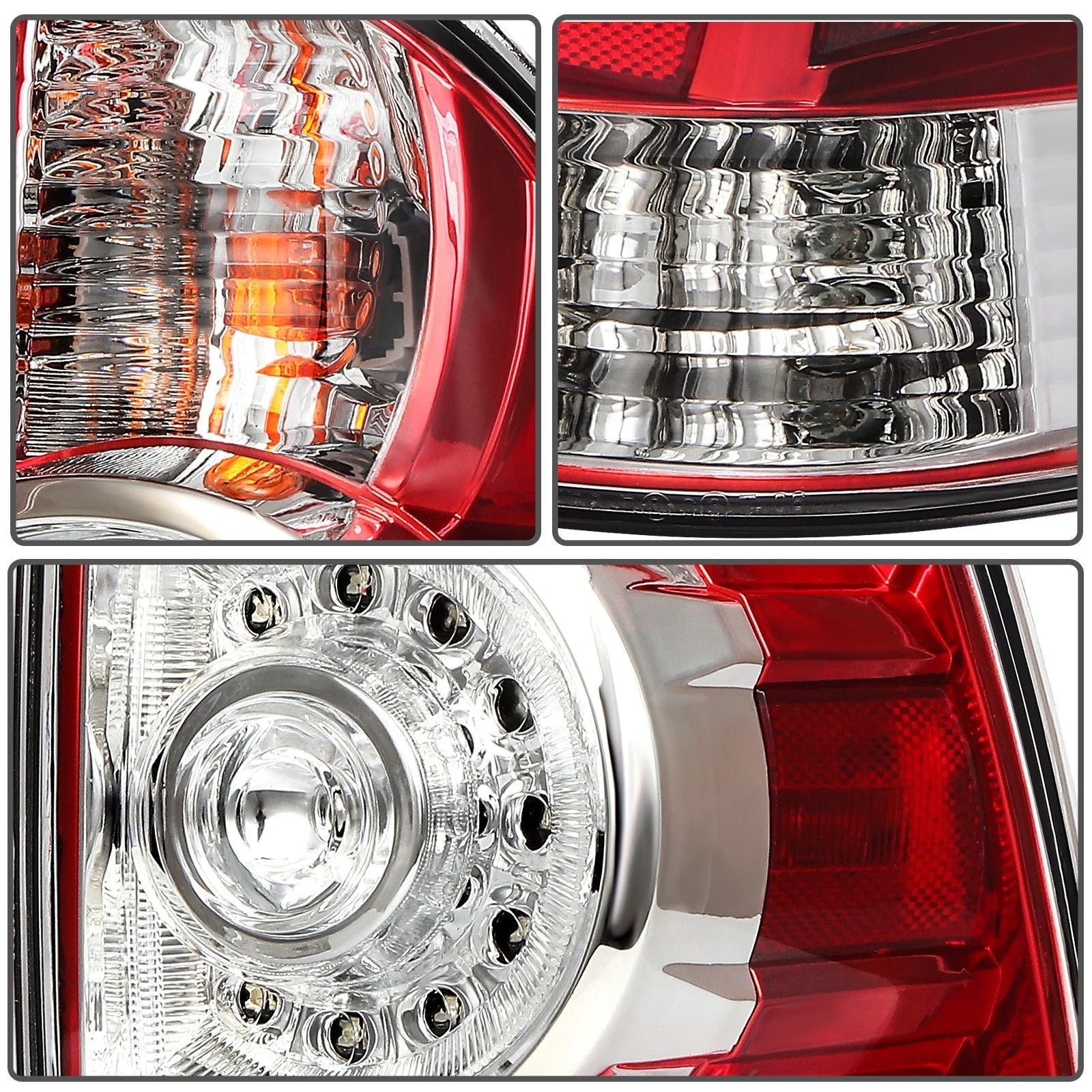 For 2015-2005 Toyota Tacoma Brake Lamps Tail Light Assembly Left+Right 6B93BC-57 [9]