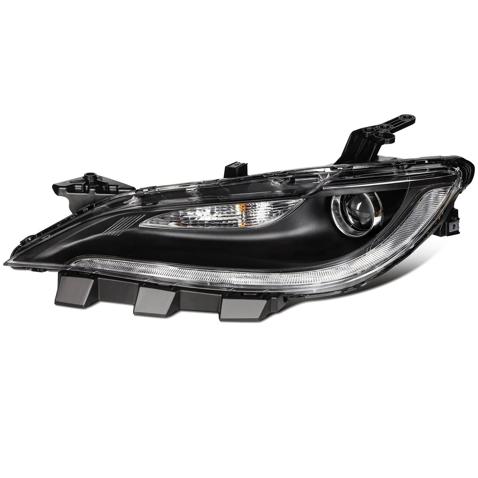 For 2015 2016 2017 Chrysler 200 w/LED DRL Projector Halogen Headlight Left+Right 6B93BC-57 [3]