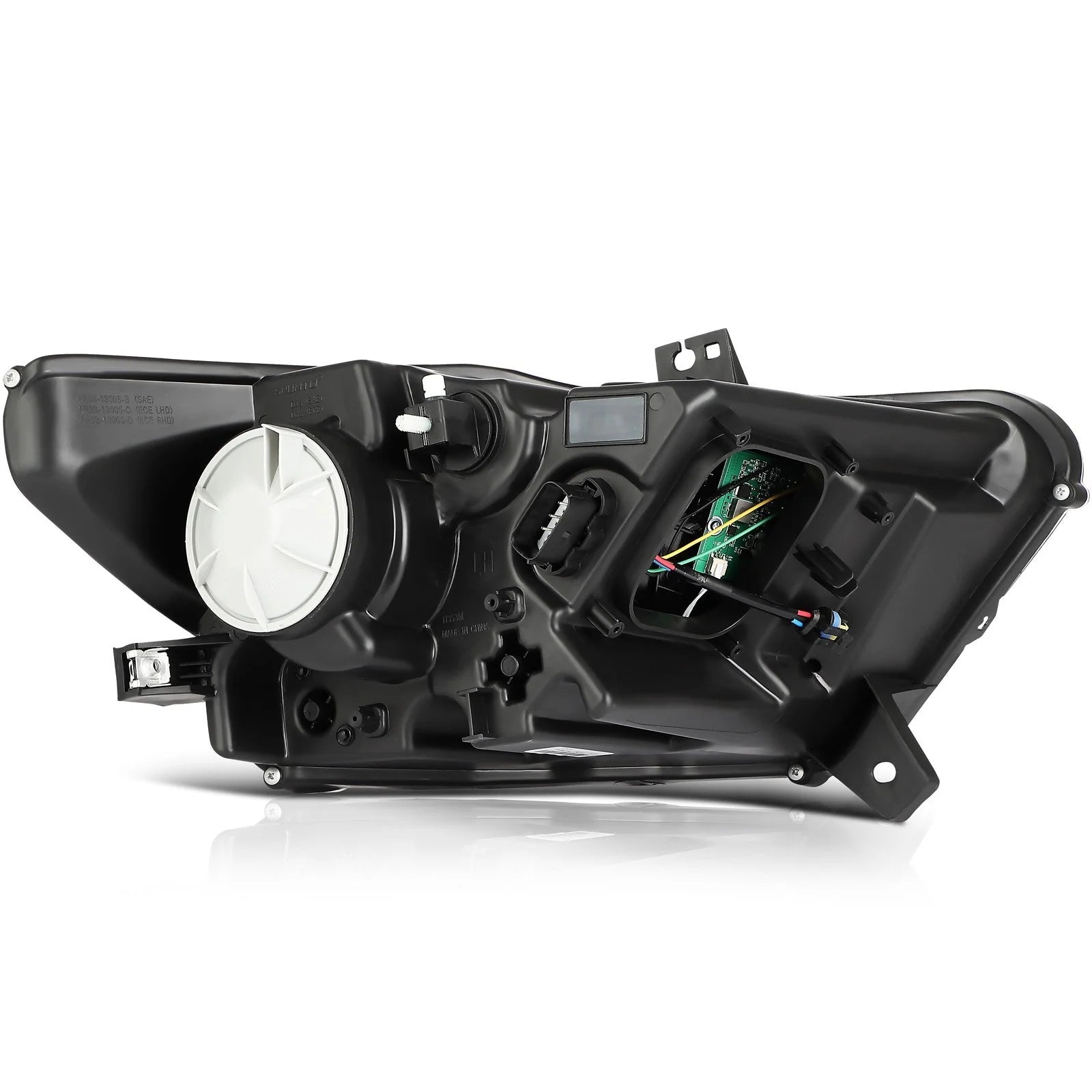 For 2015-2017 Ford Mustang Black Clear Lens Left Side Headlight Assembly KOEEP [11]