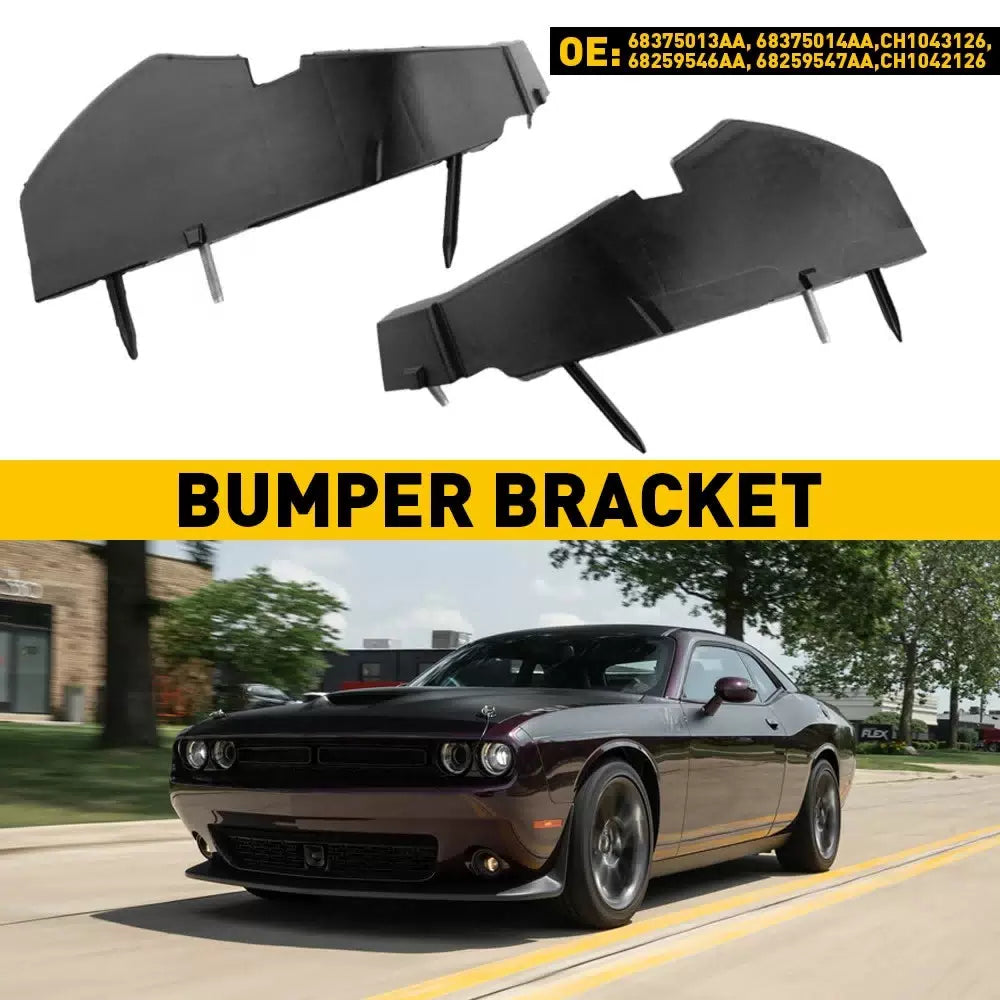 For 2015-2021 Dodge Challenger Front Bumper Cover Brackets Retainers Left Right 6B93BC-57 [10]