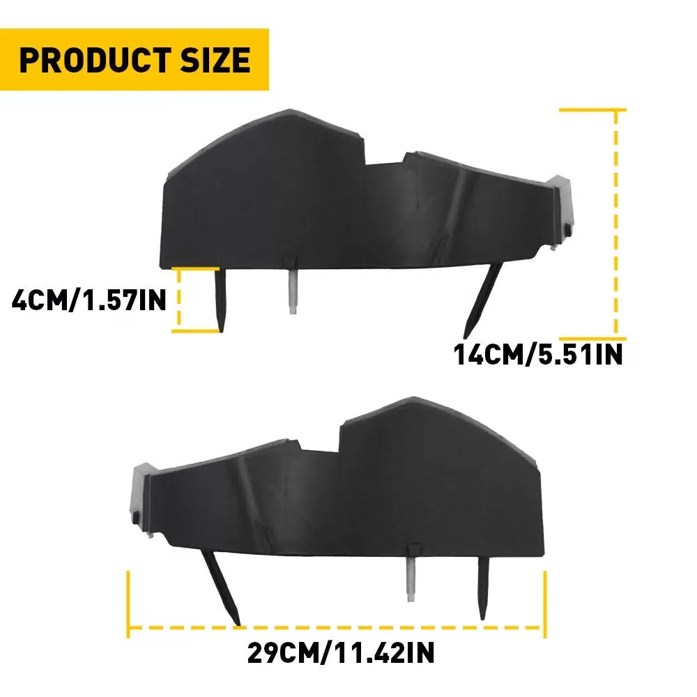 For 2015-2021 Dodge Challenger Front Bumper Cover Brackets Retainers Left Right 6B93BC-57 [2]