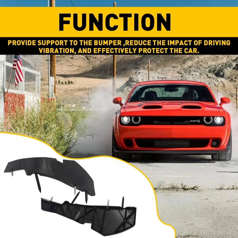 For 2015-2021 Dodge Challenger Front Bumper Cover Brackets Retainers Left Right 6B93BC-57 [5]