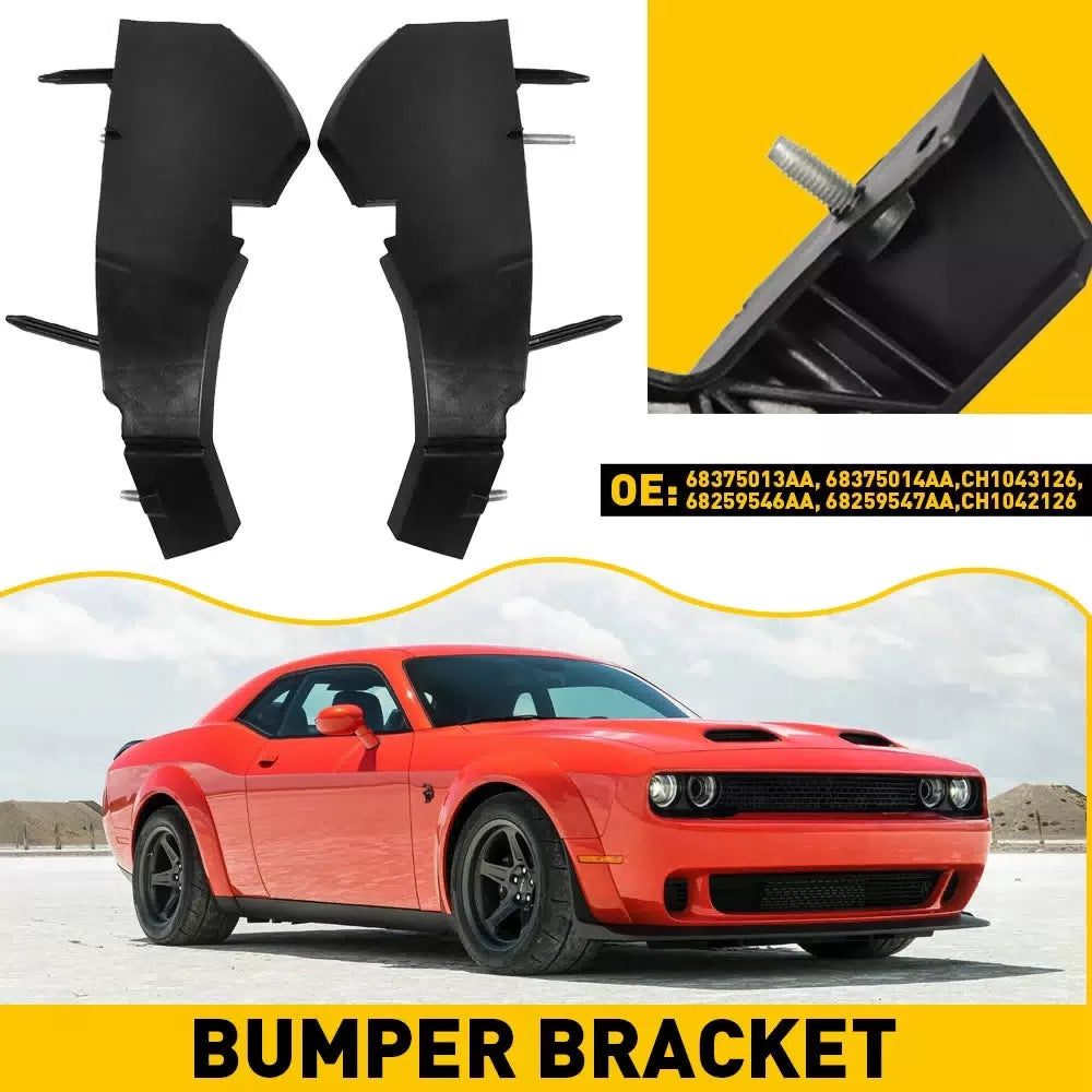 For 2015-2021 Dodge Challenger Front Bumper Cover Brackets Retainers Left Right 6B93BC-57 [9]