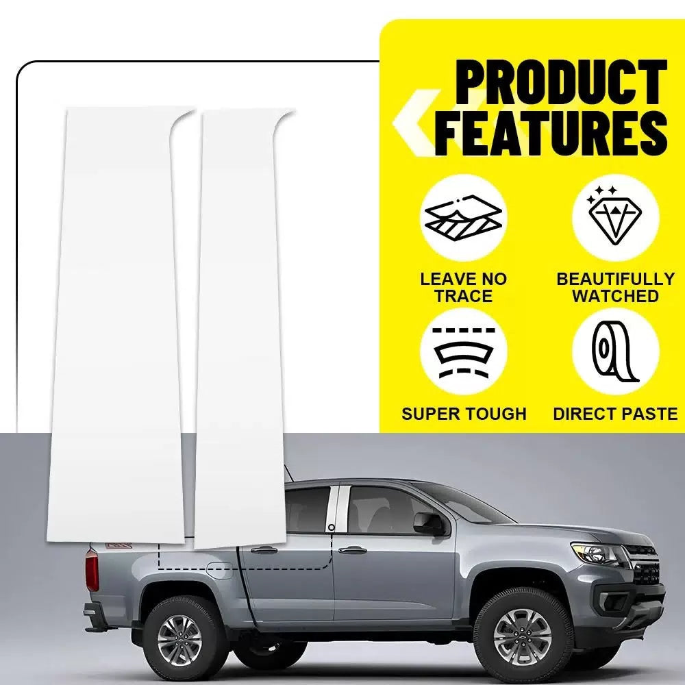 For 2015-2022 Chevy Colorado GMC Canyon Door Window Panel Pillar Post Trim Cover 6B93BC-57 [6]