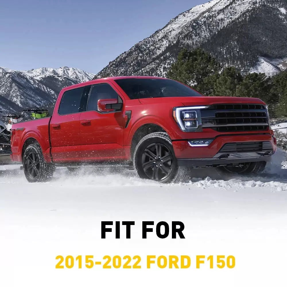 For 2015-2022 Ford F150 running board REAR end cap RIGHT Passenger side step EOA 6B93BC-57 [3]